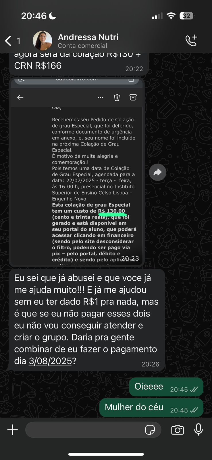Depoimento real de cliente 13